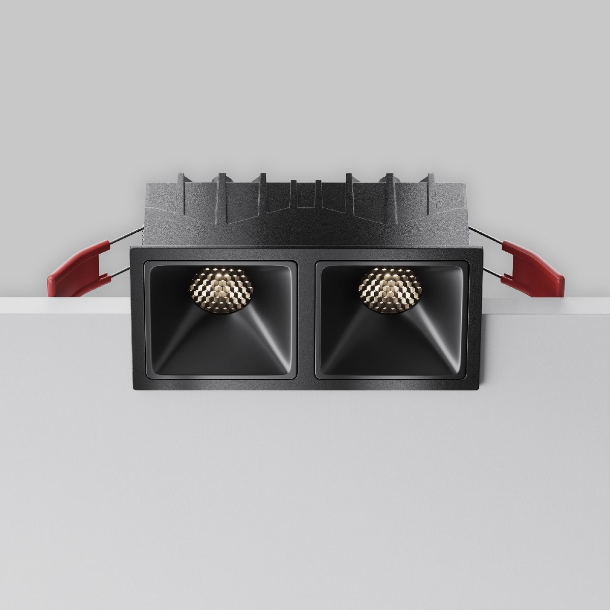 Встраиваемый светильник Maytoni Alfa LED DL043-02-10W4K-SQ-B-1 в #REGION_NAME_DECLINE_PP#