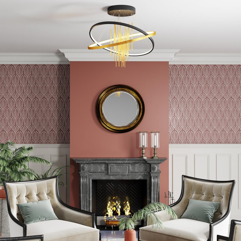 Подвесная люстра Odeon Light Monica 3901/70CL в #REGION_NAME_DECLINE_PP#