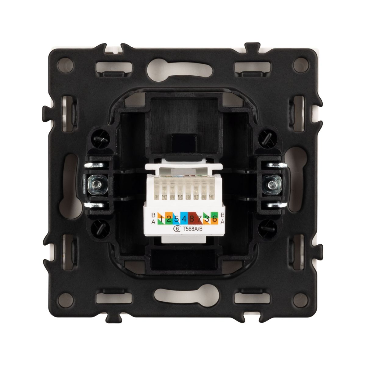 Розетка компьютерная софт-тач белый кварц Arlight SCT-MPC1-SFPL-WH (RJ-45, CAT6) 054304(1) в Санкт-Петербурге