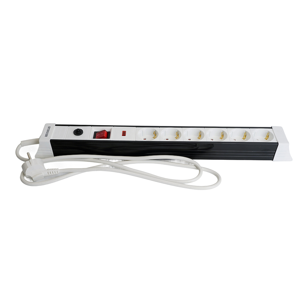 Сетевой фильтр 6-местный с/з Stekker Techno HM22-61-03 50151 в Санкт-Петербурге