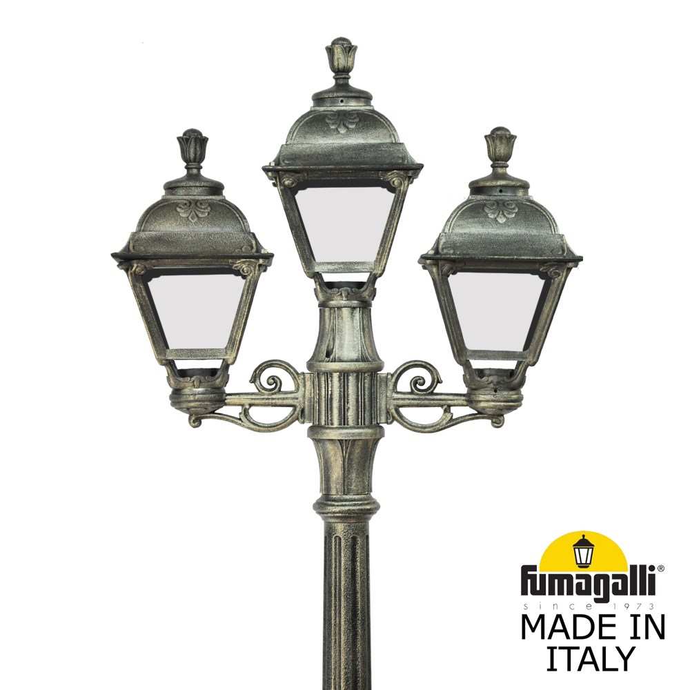 Садово-парковый светильник Fumagalli RICU BISSO/CEFA 2+1 U23.157.S21.BXE27 в Санкт-Петербурге