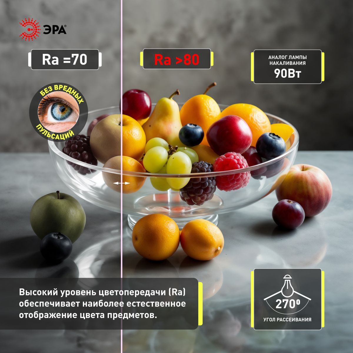 Лампа светодиодная филаментная Эра F-LED ST64-7W-824-E27 smoky 7Вт дымчатая Б0071205 в Санкт-Петербурге