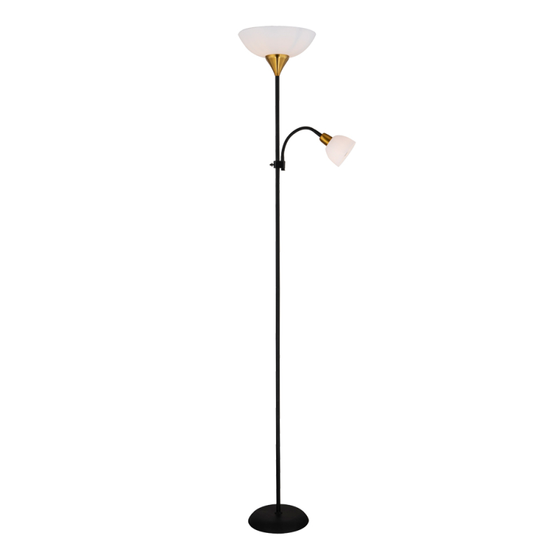 Торшер Arte Lamp Duetto A9569PN-2BK в Санкт-Петербурге