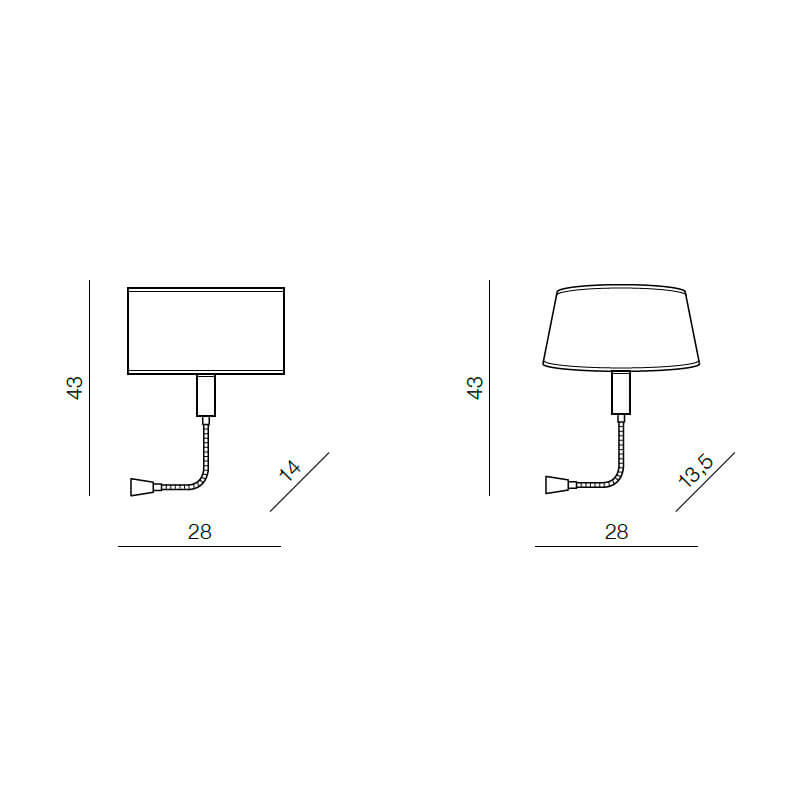 Бра Azzardo Amadeo lambody LED AZ2418 в Санкт-Петербурге