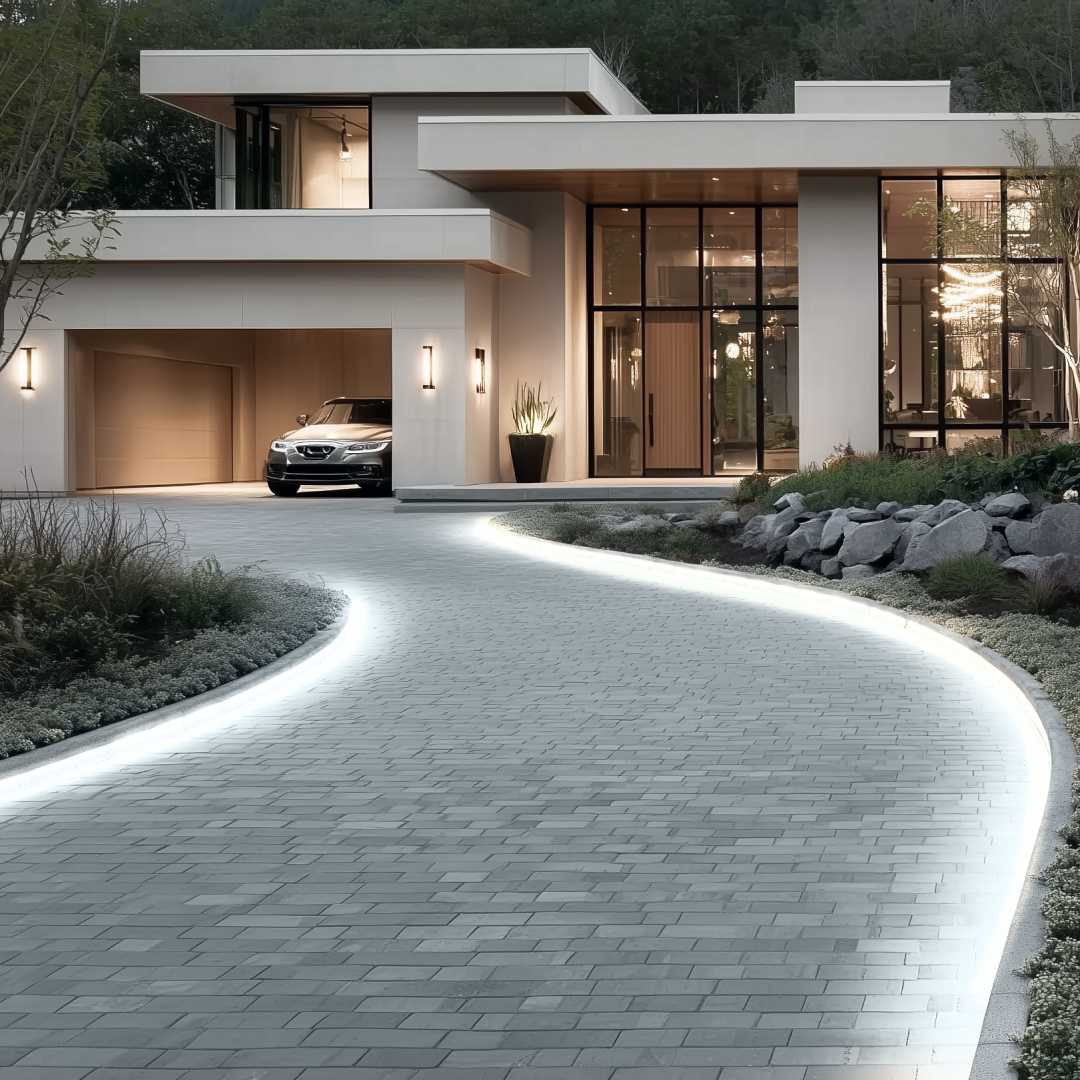 Комплект светодиодной ленты OGM 220В 6Вт/м, 400лм/м, 6500К (х/б), SMD2835, 120д/м, 5м, IP65 SL-67 в Санкт-Петербурге