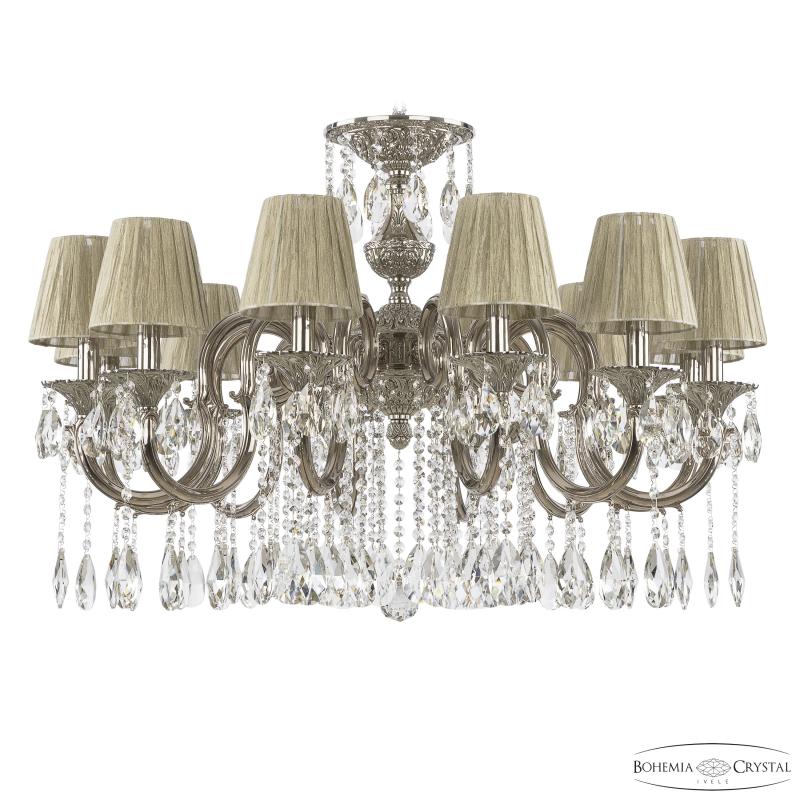 Подвесная люстра Bohemia Ivele Crystal Verona 72203/12/300 A Ni ST10 в Санкт-Петербурге