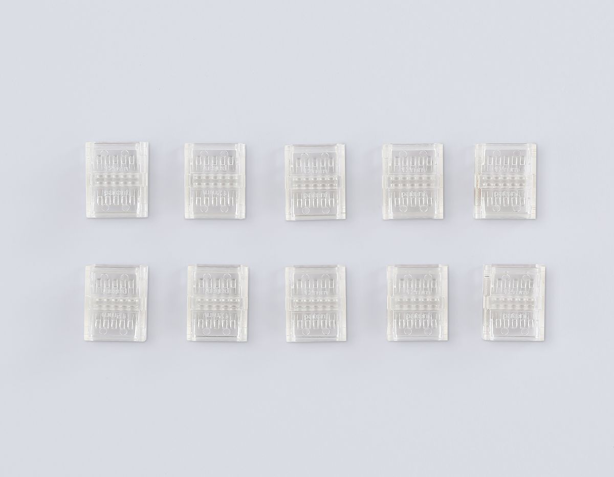 Соединитель прямой Ambrella Light Illumination COB 12/24V для лент 12mm (2 конт.) (10шт. в комплекте) GS6362 в #REGION_NAME_DECLINE_PP#