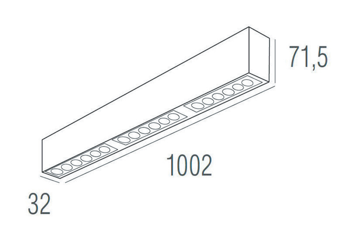 Потолочный светильник Donolux Eye-line DL18515C121B18.34.1000BW в Санкт-Петербурге