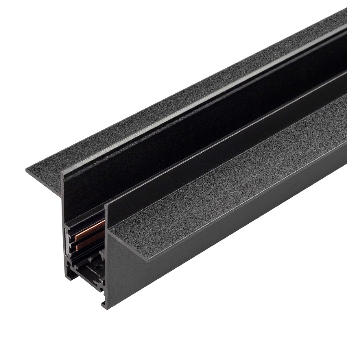 Шинопровод встраиваемый магнитный Arlight MAG-ORIENT-TRACK-2653-FDW-3000 (BK, FLAT) 041440 в Санкт-Петербурге