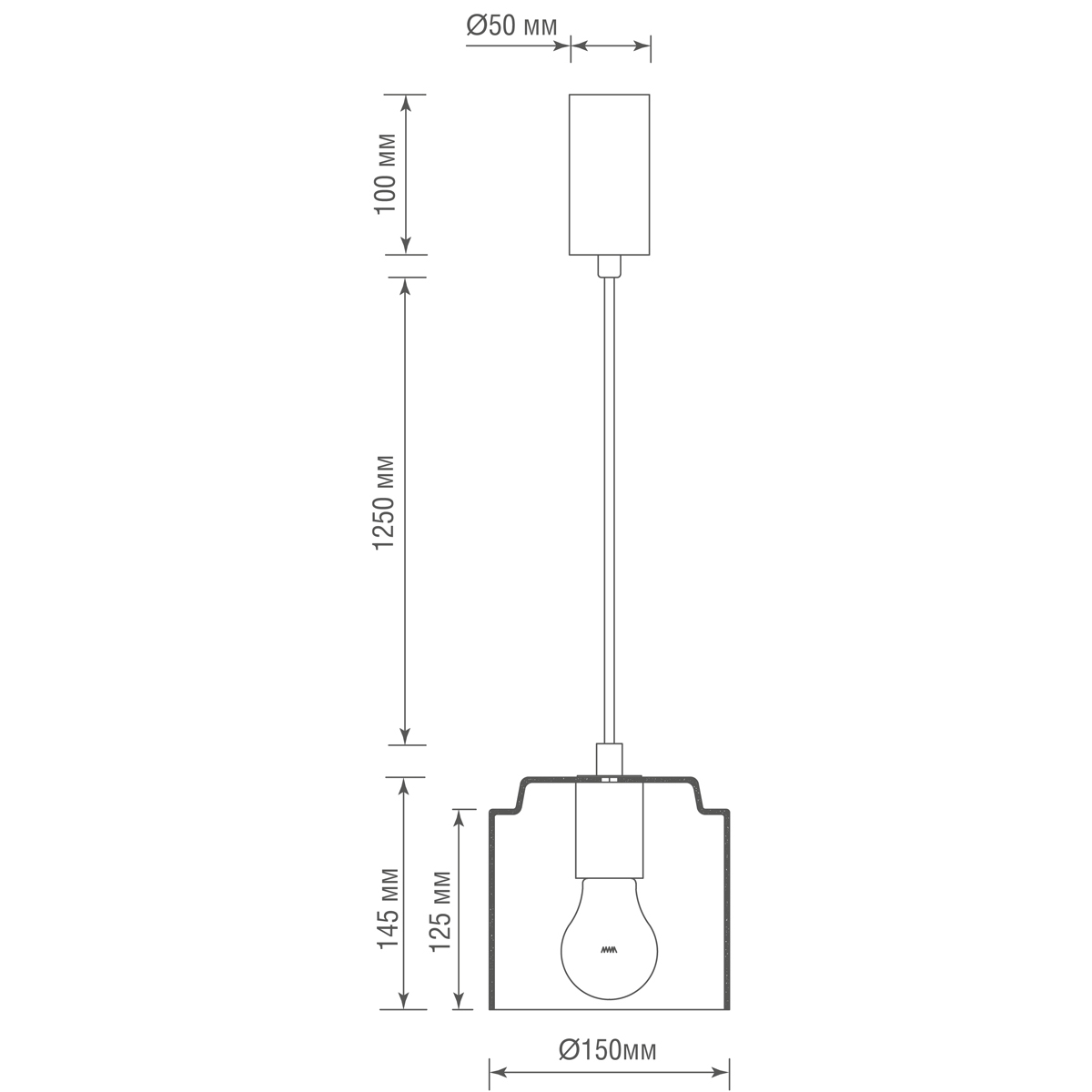 Подвесной светильник Donolux Eleganza S111056.1Amber в Санкт-Петербурге