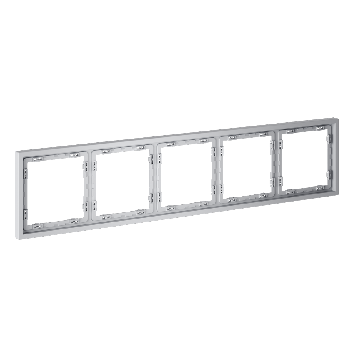 Рамка пластиковая Voltum S70 на 5 постов, (серый) VLS100516 в #REGION_NAME_DECLINE_PP#