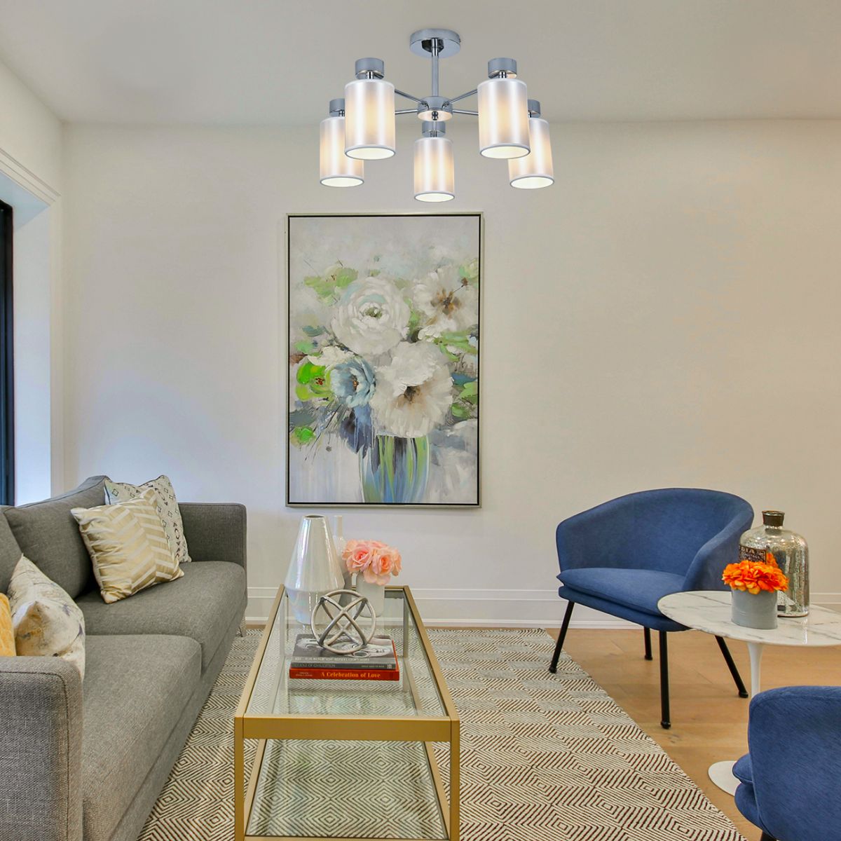 Люстра на штанге Escada Mist ES0000058 в #REGION_NAME_DECLINE_PP#