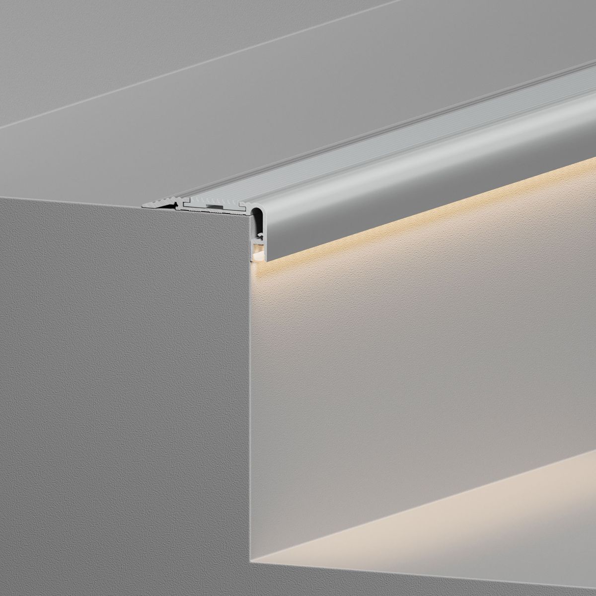 Профиль Arlight STAIR-W60-2000 ANOD (Алюминий) 060866 в #REGION_NAME_DECLINE_PP#