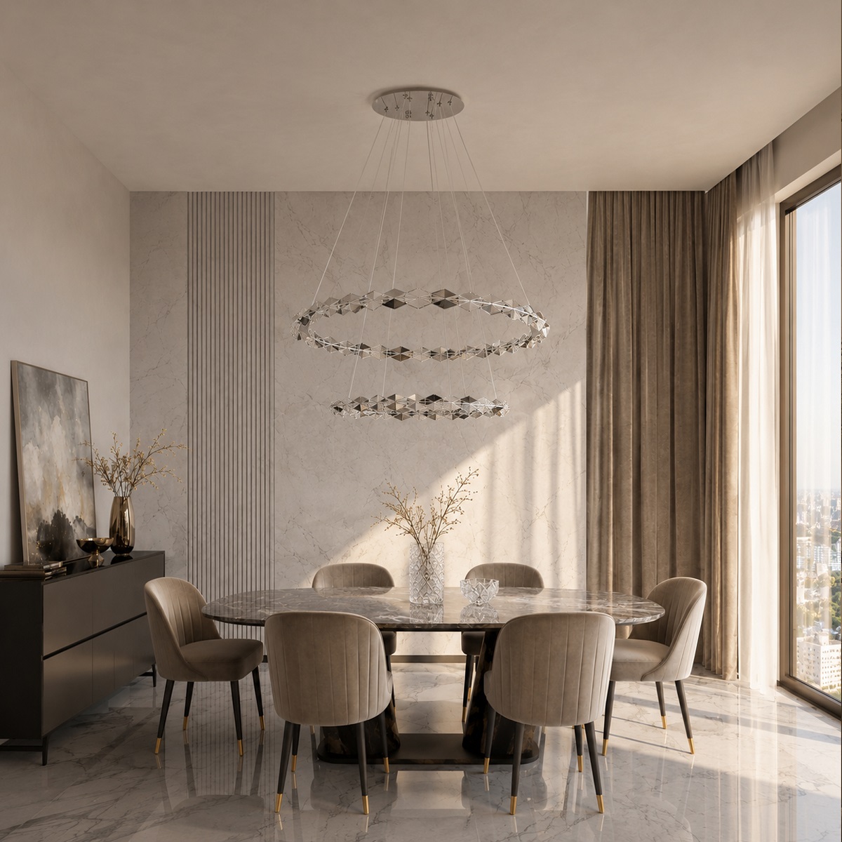 Подвесная люстра ST Luce Diamanta SL6009.103.02 в Санкт-Петербурге