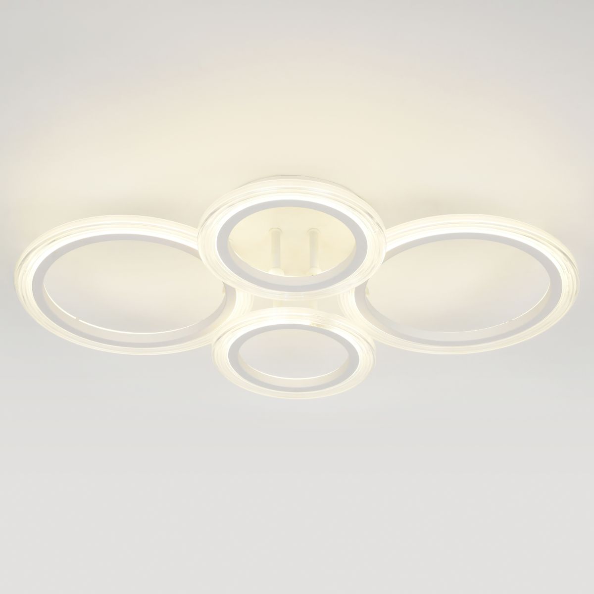 Потолочный светильник Эра Модерн Ring CLL-1-59W 3K-6,5K RC WH в Санкт-Петербурге