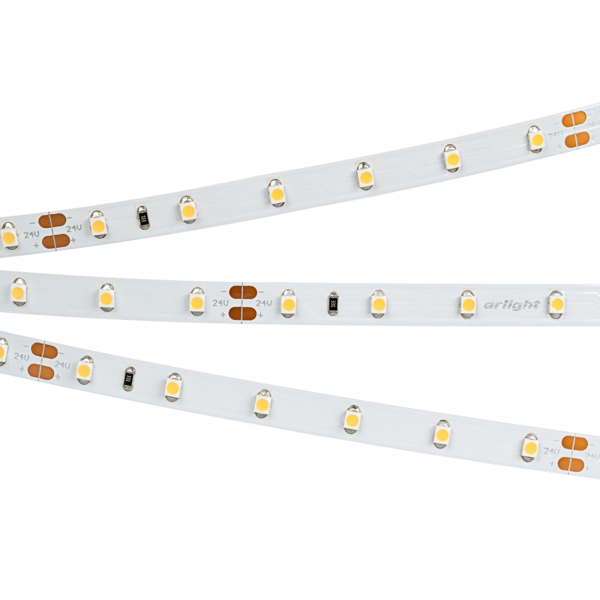 Светодиодная лента Arlight 4,8W/m 60LED/m 2835 3000K 5M 027935(2) в Санкт-Петербурге