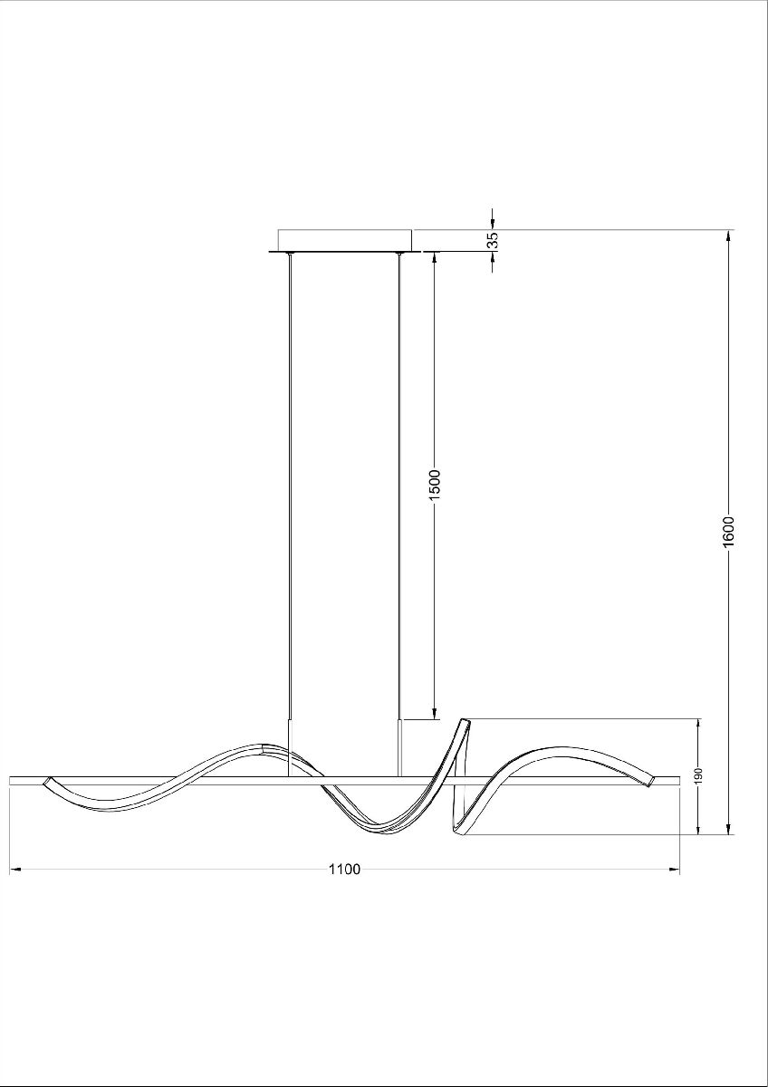 Подвесная люстра Arte Lamp Twisted A4587SP-30BK в Санкт-Петербурге