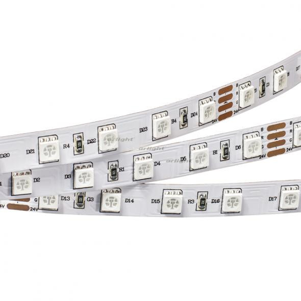 Светодиодная лента Arlight RT 2-5000 24V Orange 2x (5060, 300 LED, LUX) 015974 в Санкт-Петербурге