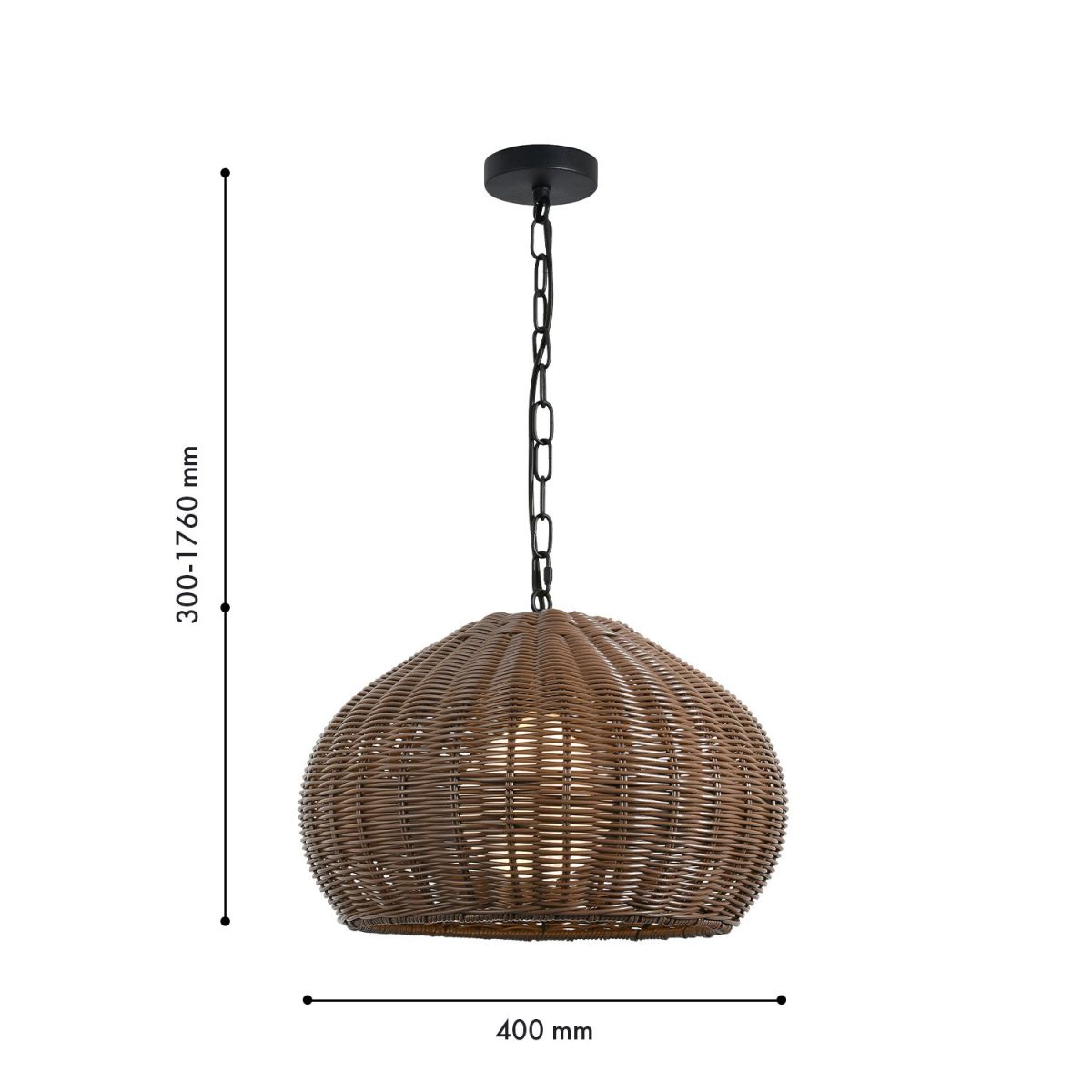 Подвесной светильник Favourite Wicker 4883-1P в Санкт-Петербурге