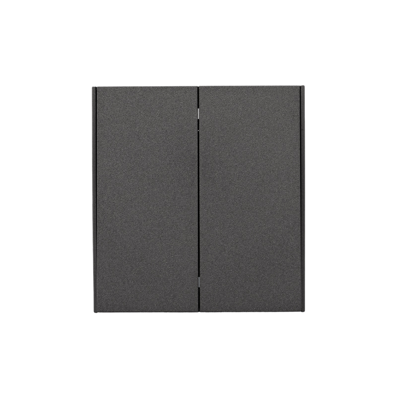 Выключатель STRONG 2 кл для жалюзи возвратный 10А с/у графит KRANZ KR-78-0711-6 в #REGION_NAME_DECLINE_PP#