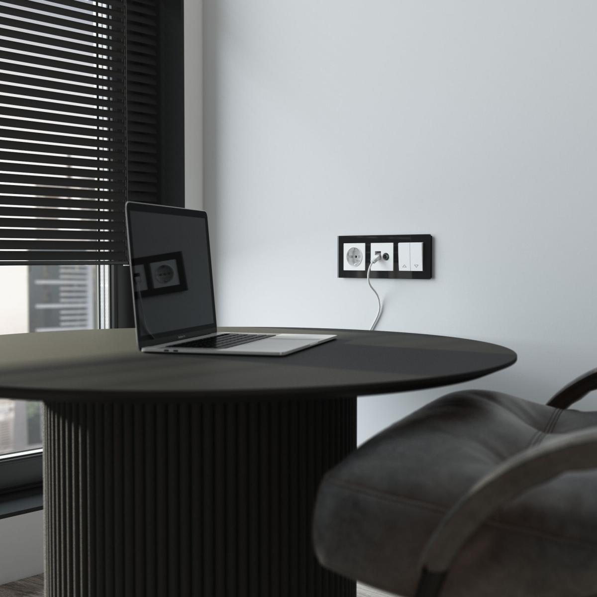 Розетка ТВ+Ethernet Werkel 4690389174414 W1181301 в Санкт-Петербурге