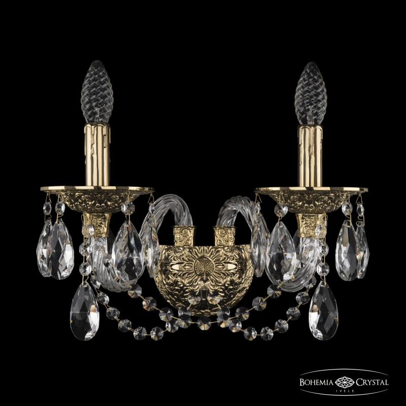 Бра Bohemia Ivele Crystal 16102B/2/165/XL G в Санкт-Петербурге