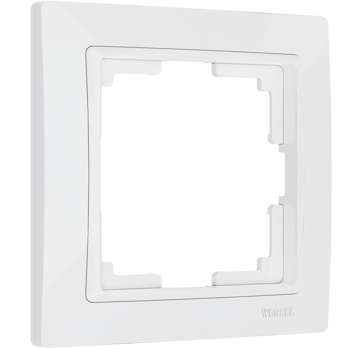 Рамка на 1 пост Werkel Snabb basic белый W0012001 4690389160769 в Санкт-Петербурге