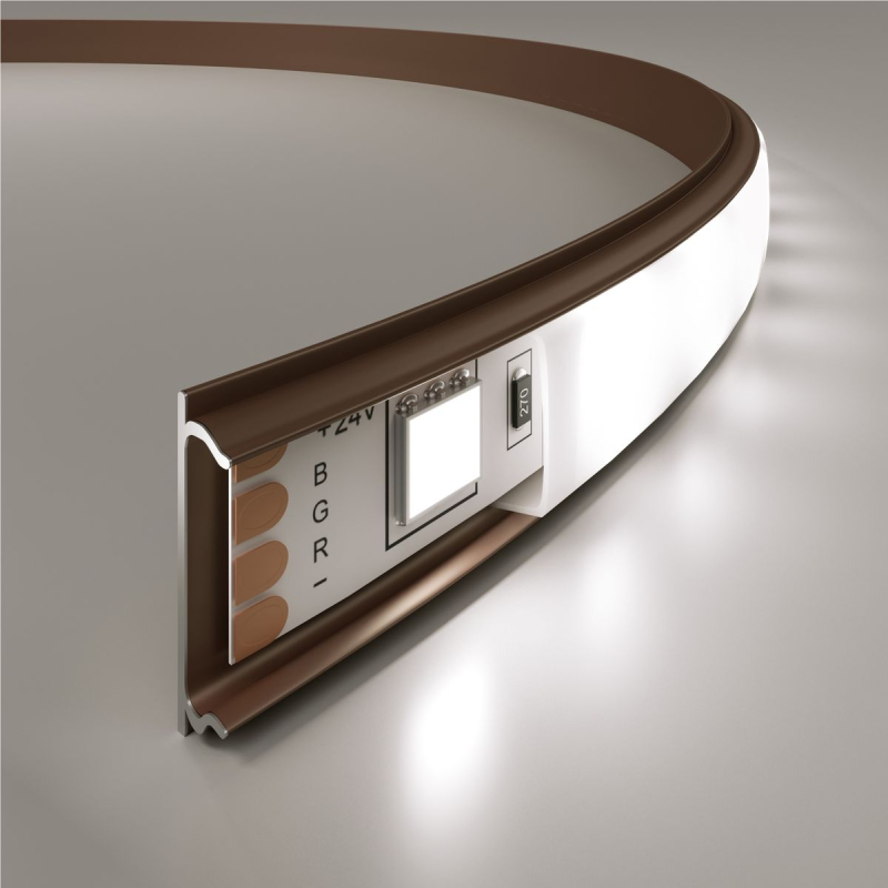 Гибкий алюминиевый профиль для светодиодной ленты Elektrostandard LL-2-ALP012 4690389170522 в Санкт-Петербурге