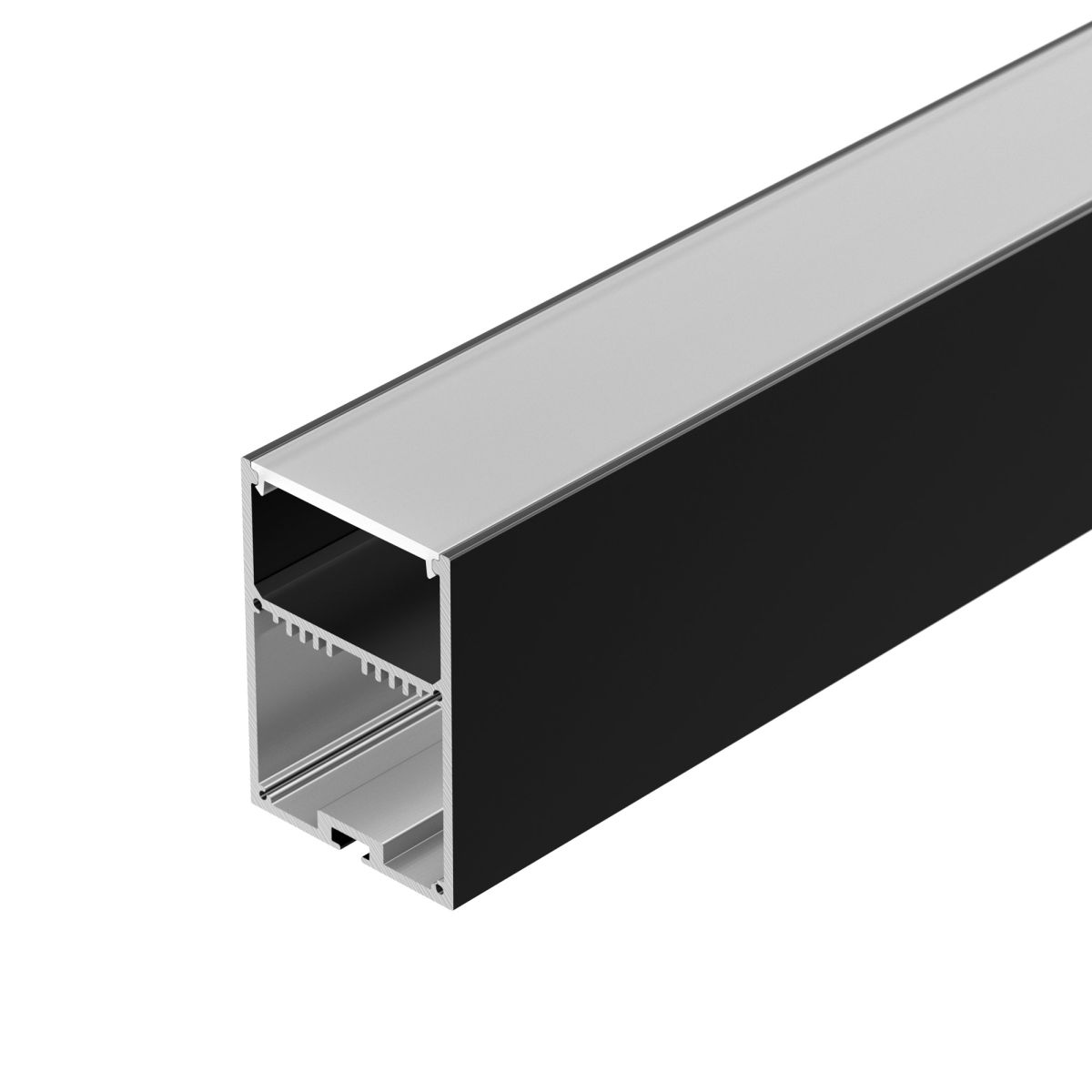 Профиль Arlight SL-LINE-4970-2000 BLACK (BY) (Алюминий) 062513 в Санкт-Петербурге