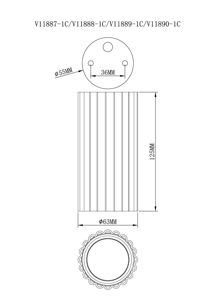 Точечный светильник Moderli Cora V11888-1C в #REGION_NAME_DECLINE_PP#