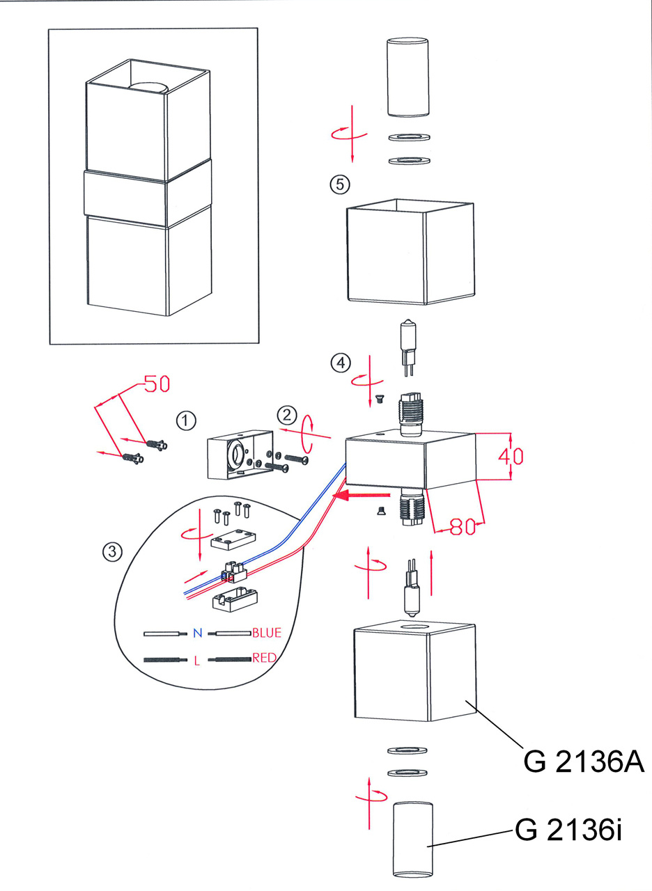 Настенный светильник Odeon Light Wass 2136/2A в Санкт-Петербурге