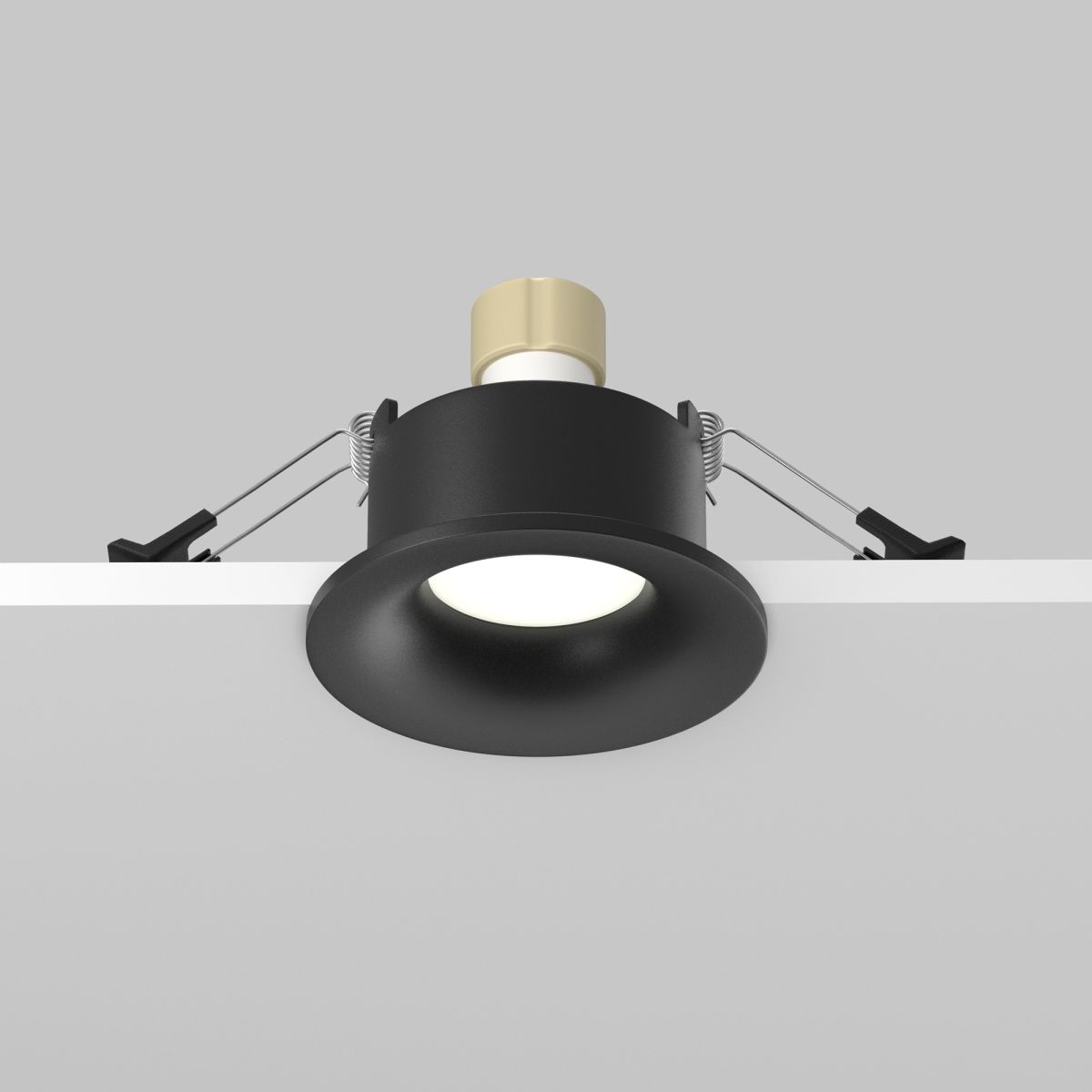 Встраиваемый светильник Maytoni Technical Slim DL027-GU10-B в #REGION_NAME_DECLINE_PP#