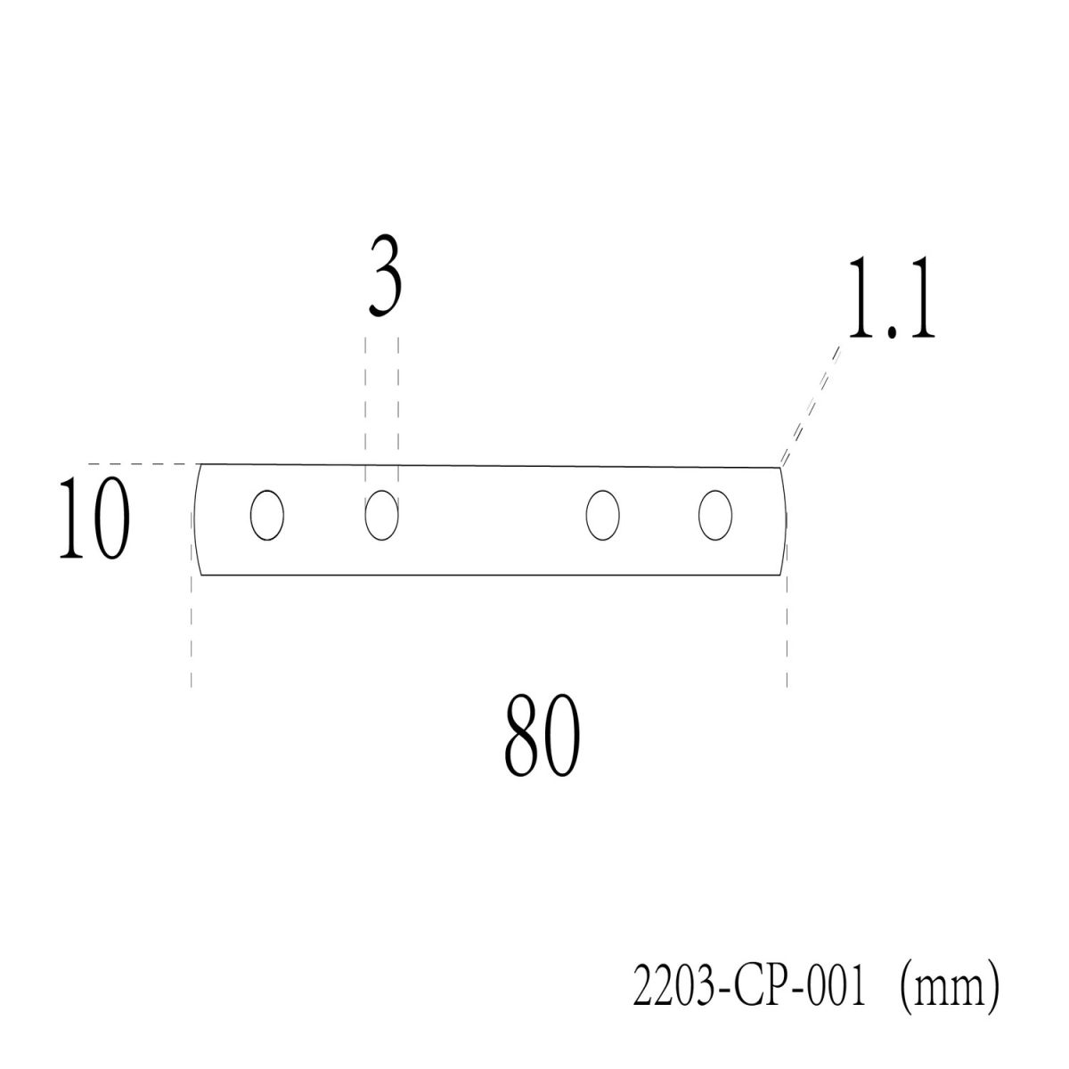 Линейный коннектор для соединения треков по прямой Favourite Practica 2203-CP-001 в Санкт-Петербурге