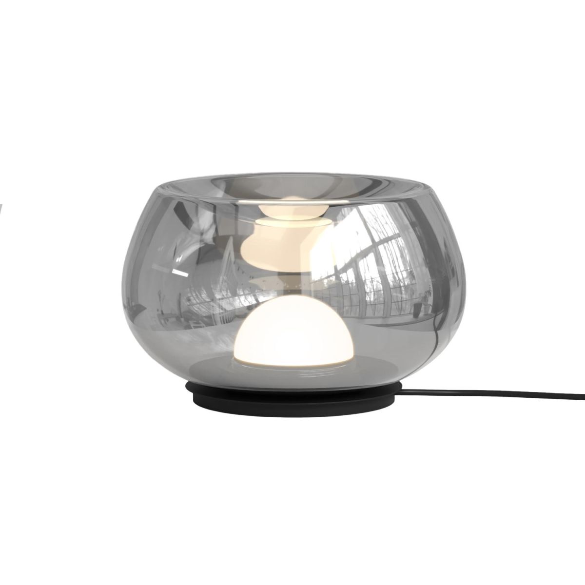 Настольная лампа Denkirs Floa DK6747-BK+SM в #REGION_NAME_DECLINE_PP#