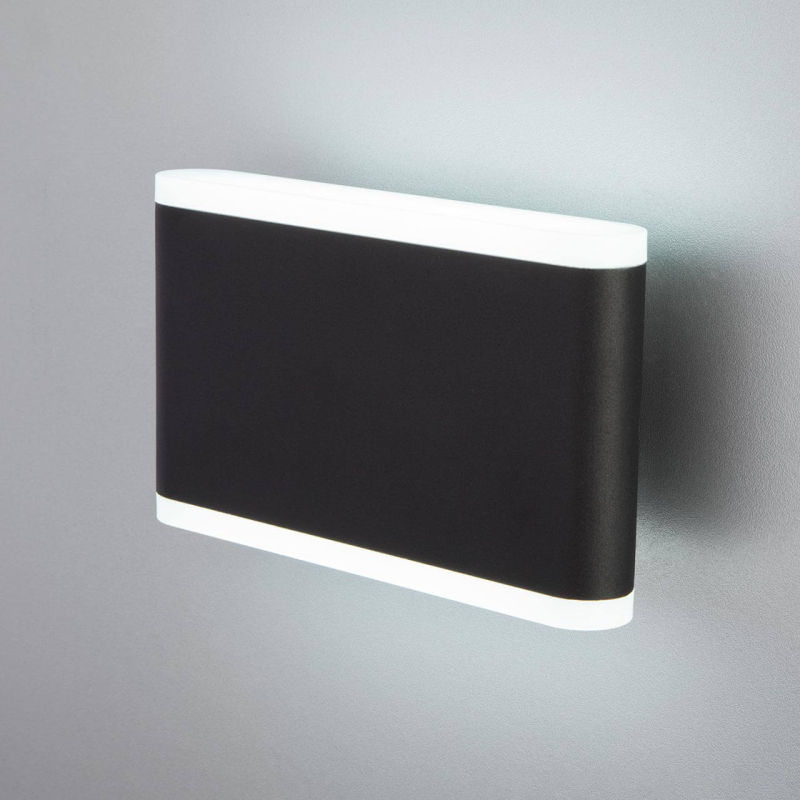 Уличный настенный светодиодный светильник Elektrostandard 1505 Techno Led Cover чёрный 4690389128073 в Санкт-Петербурге