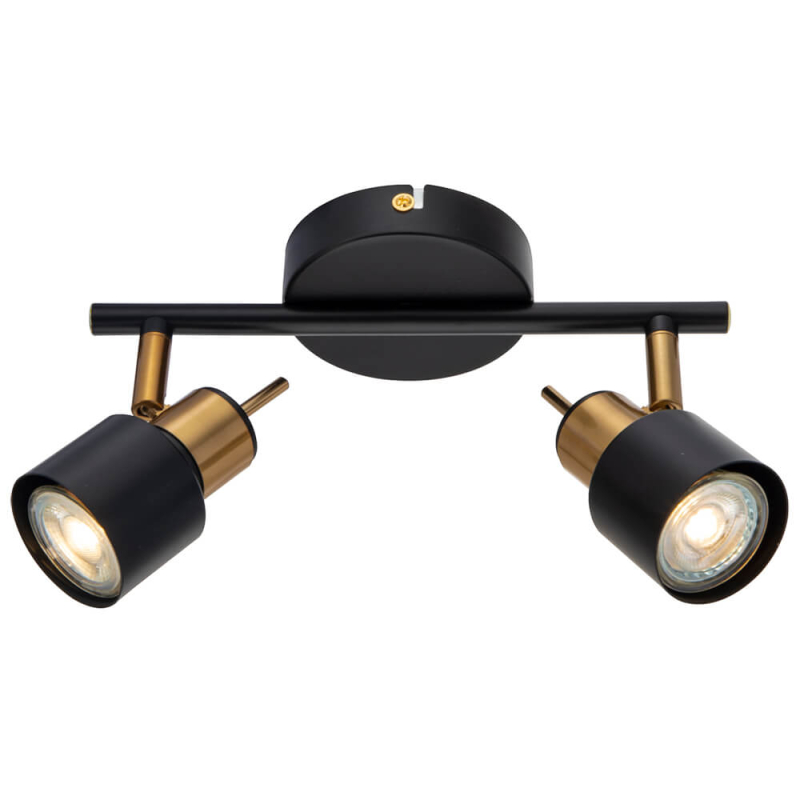 Спот Arte Lamp Almach A1906PL-2BK в #REGION_NAME_DECLINE_PP#