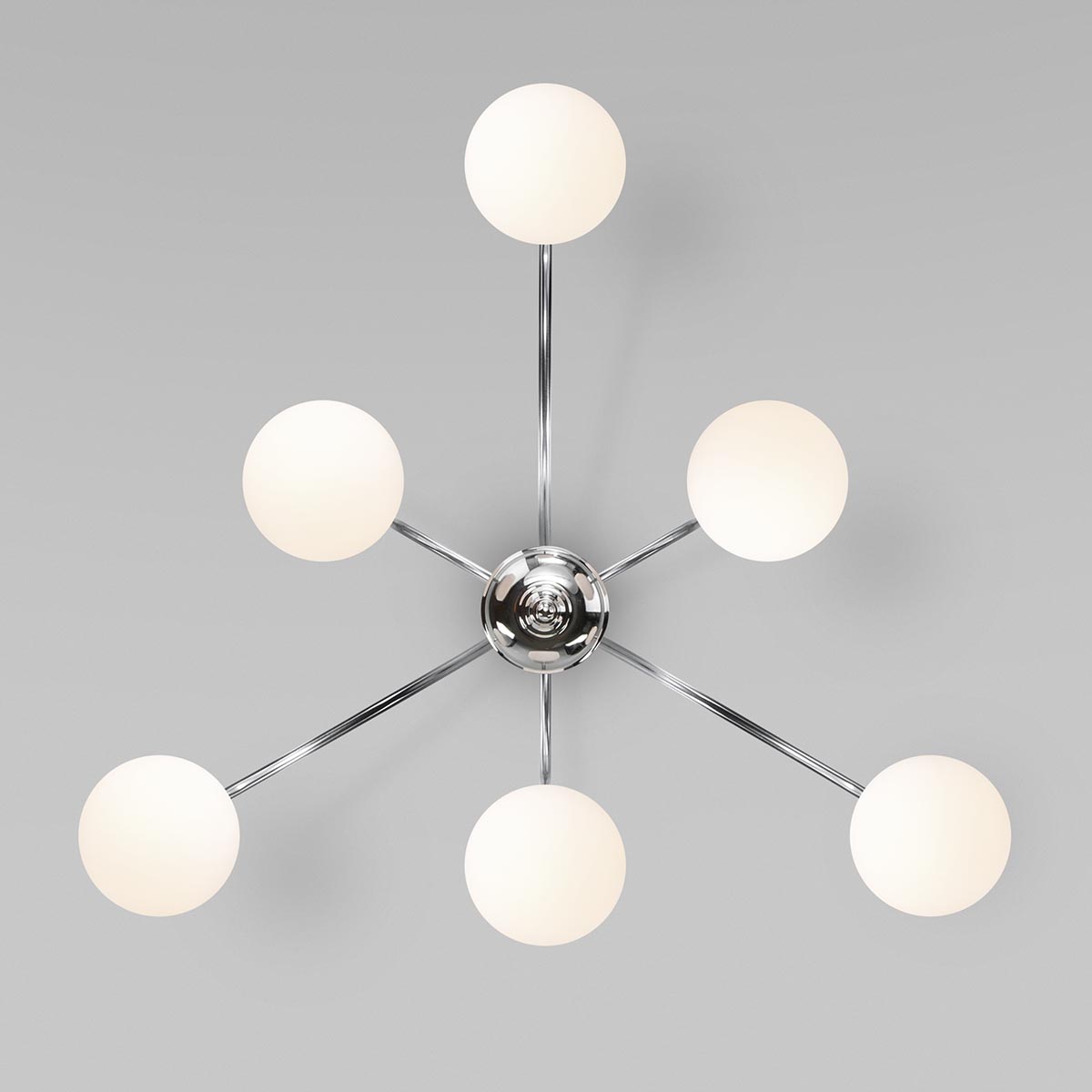 Потолочная люстра Eurosvet Alix 30177/6 хром Smart a055500 в Санкт-Петербурге