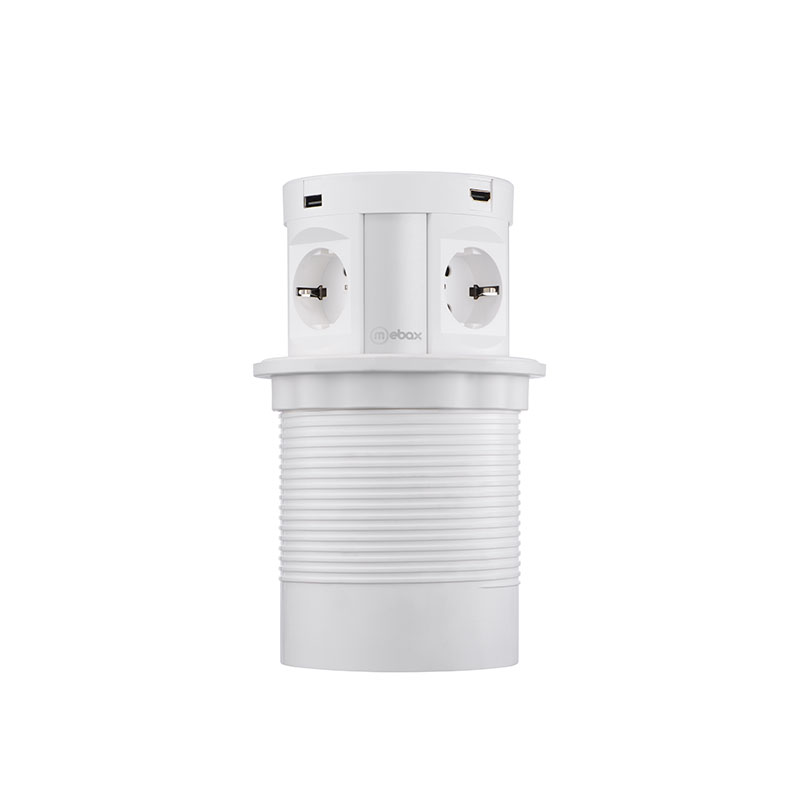 Блок розеток 107J (4 секции, 2 USB и 2 HDMI) Mebax 00-00001170 в Санкт-Петербурге