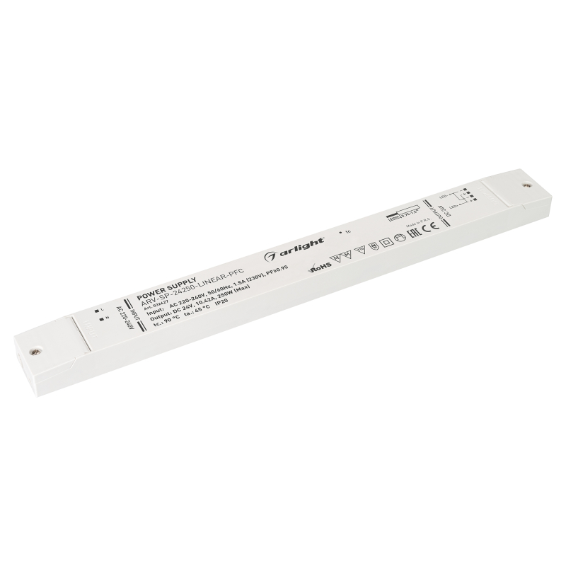 Блок питания Arlight ARV-SP-24250-Linear-PFC (24V, 10.42A, 250W) 032627 в Санкт-Петербурге