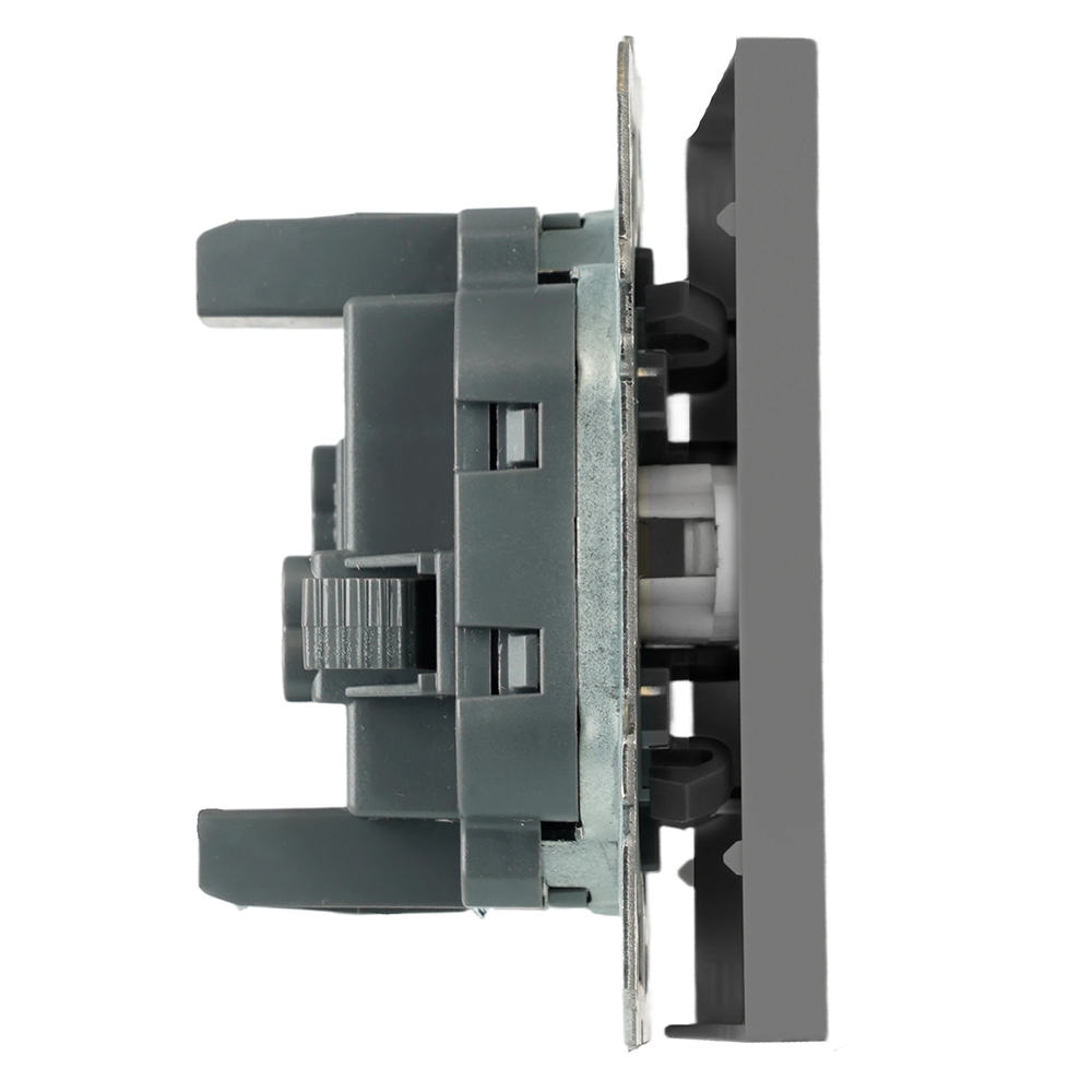 Выключатель 1-клавишный (механизм) СЗК Stekker Эмили 250В 10АRSW10-5103-10ZK платиново-серый soft touch 50238 в Санкт-Петербурге