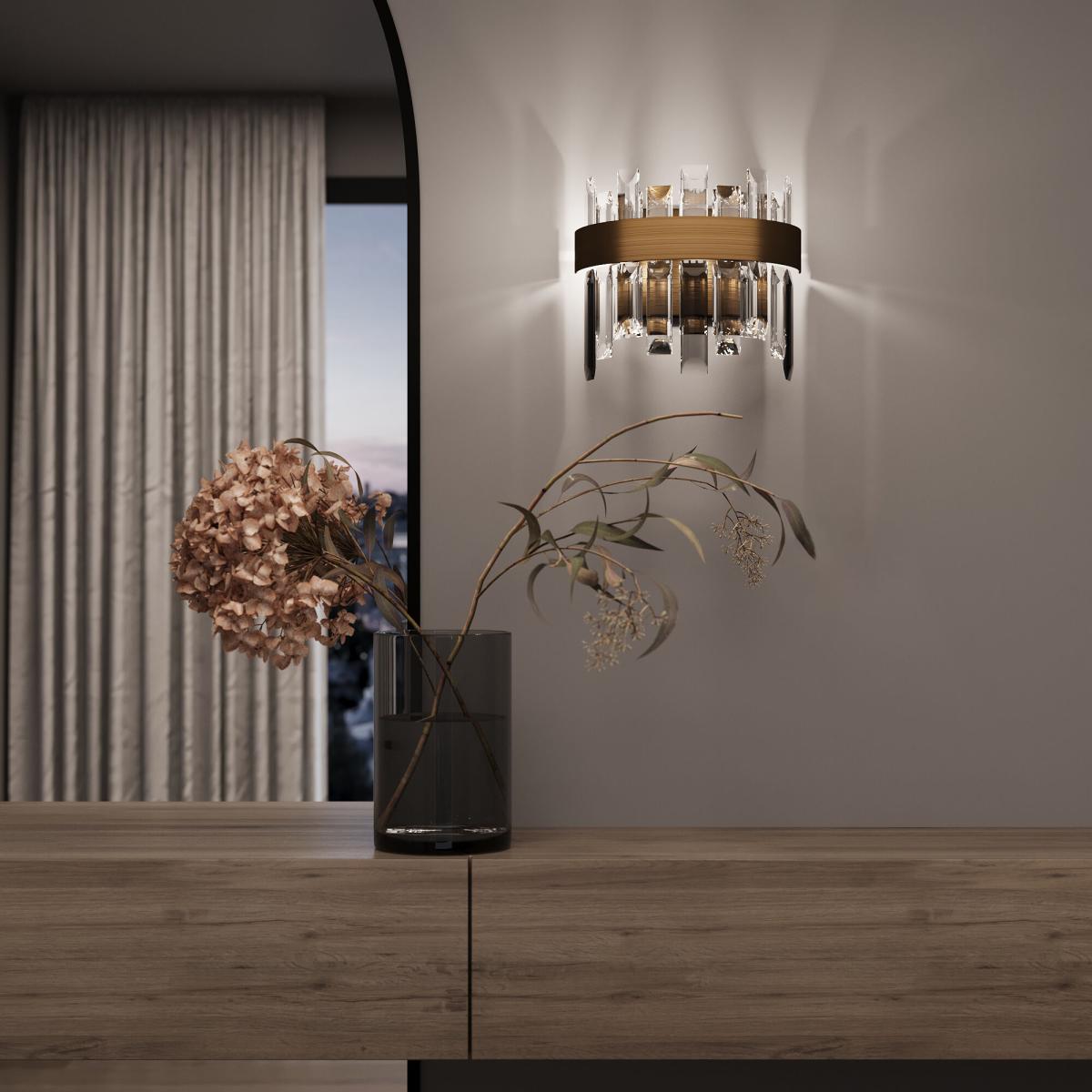 Настенный светильник Bogates Sparkle 418/1 a067819 в Санкт-Петербурге
