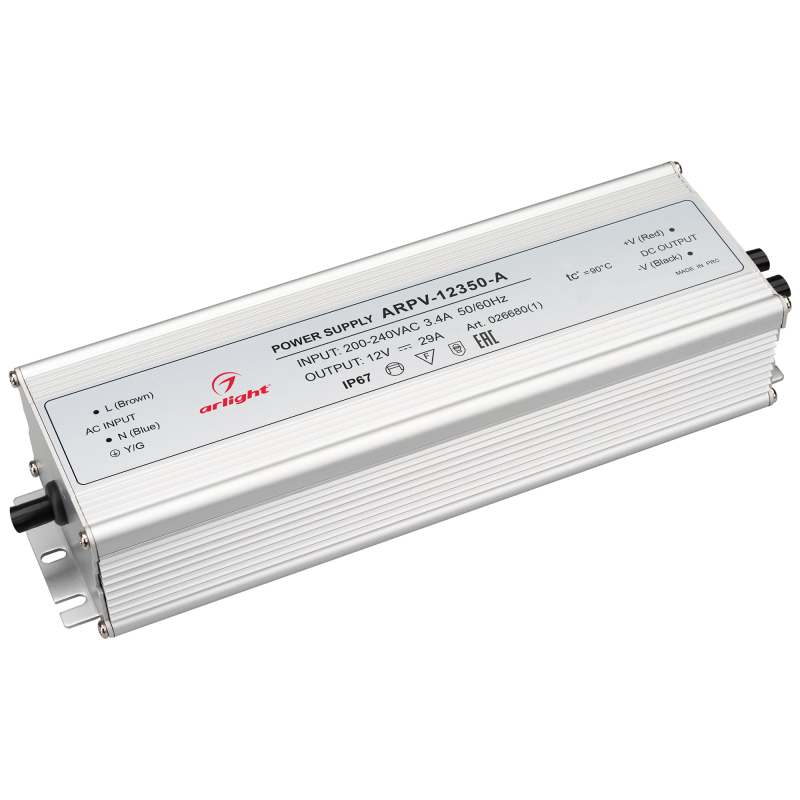 Блок питания Arlight ARPV-12350-A (12V, 29.0A, 350W) 026680(1) в #REGION_NAME_DECLINE_PP#