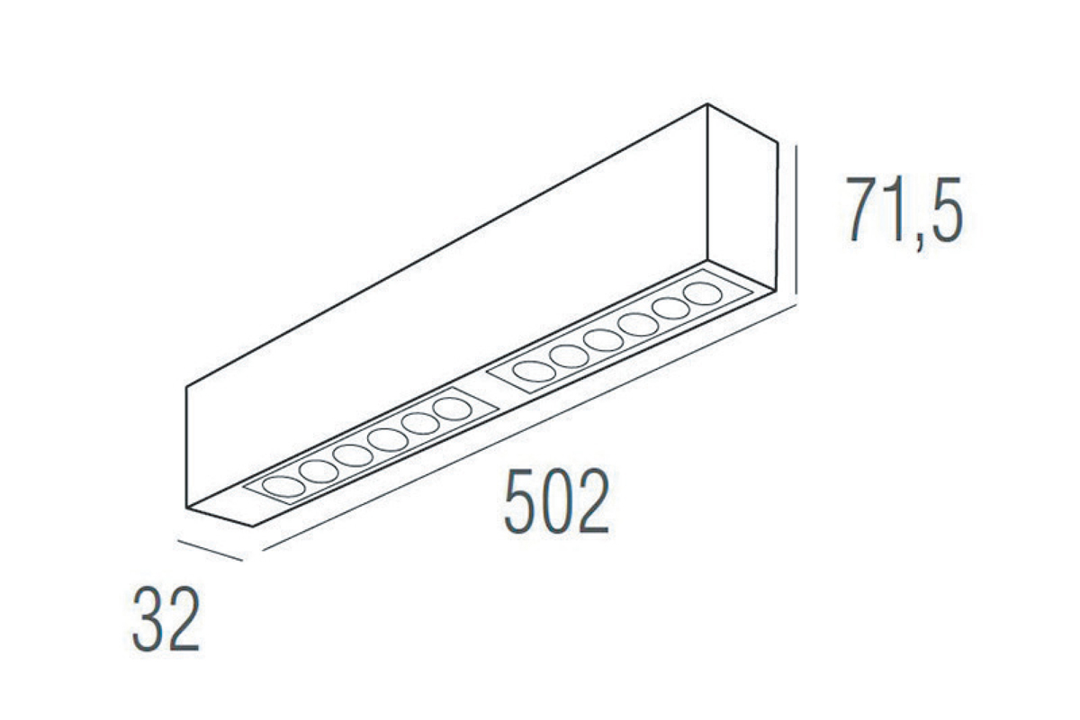 Потолочный светильник Donolux Eye-line DL18515C121B12.48.500BW в Санкт-Петербурге