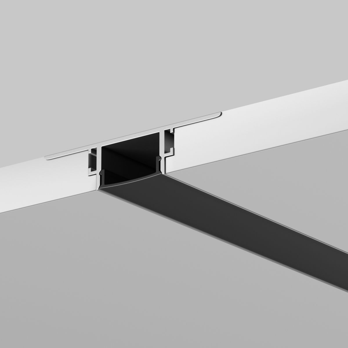 Рассеиватель для профиля 61×14 Maytoni Led Strip ALM-6114-B-DF-2M 642014 в Санкт-Петербурге