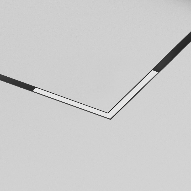 Трековый угловой светильник Denkirs Smart Linear Zigbee DK8314-BK в Санкт-Петербурге