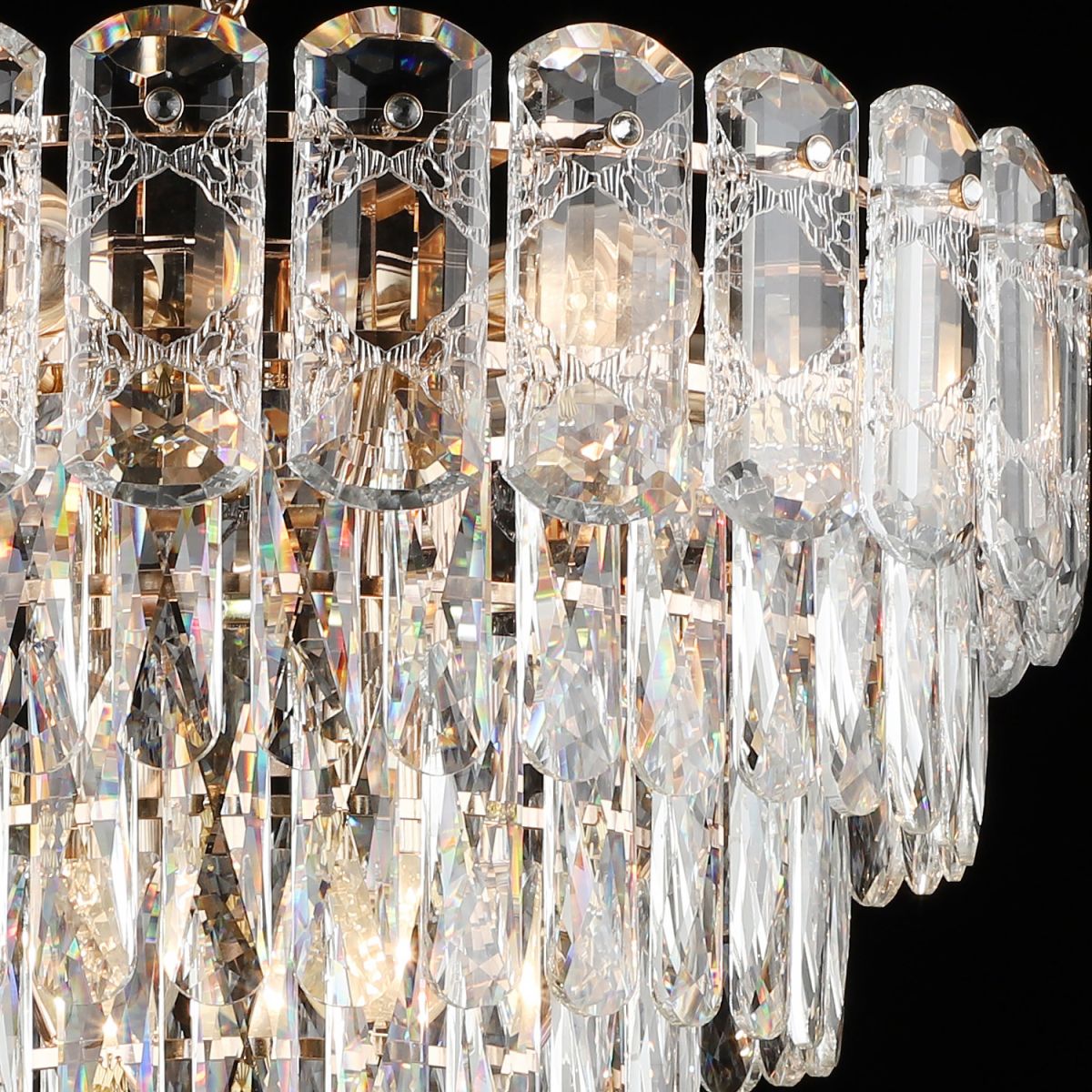 Подвесная люстра Reluce 36720-0.4-8+5 FGD в Санкт-Петербурге