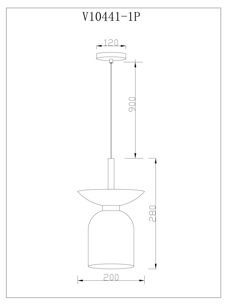 Подвесной светильник Moderli Lecce V11552-1P в Санкт-Петербурге