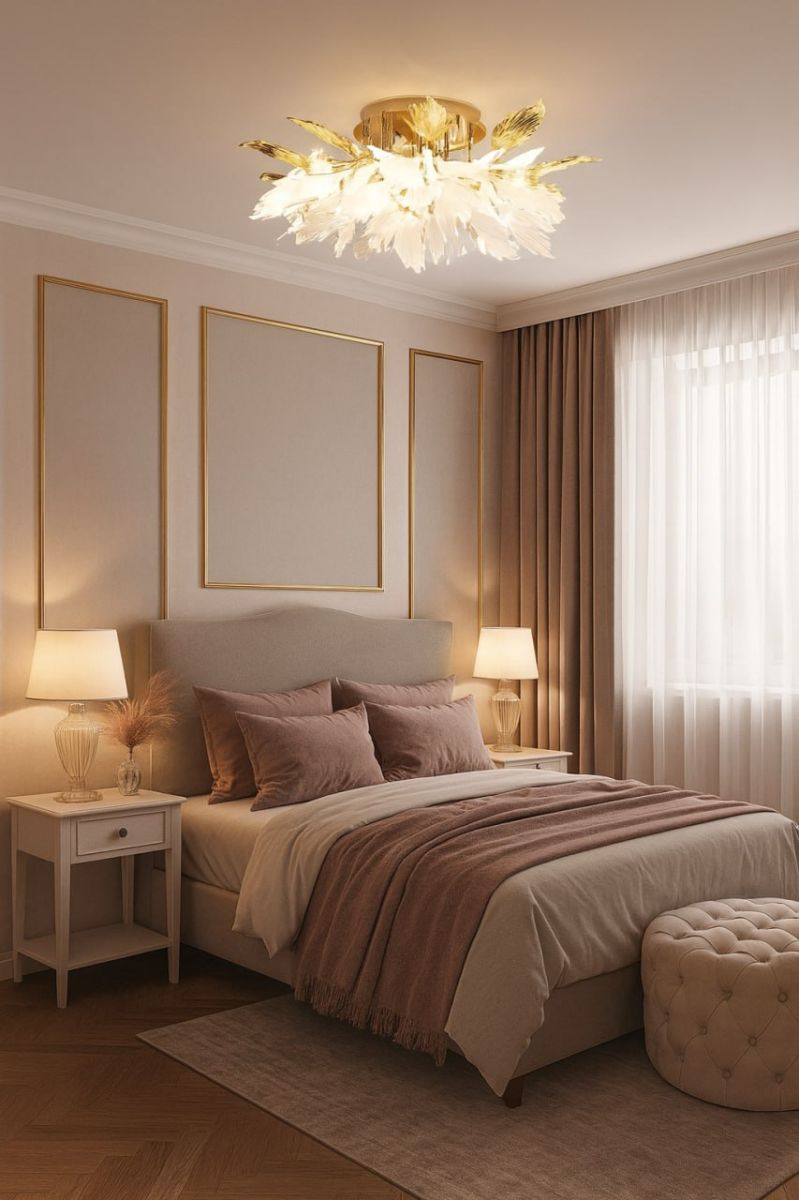 Потолочная люстра Modelux ML.6869.1000 GD в #REGION_NAME_DECLINE_PP#