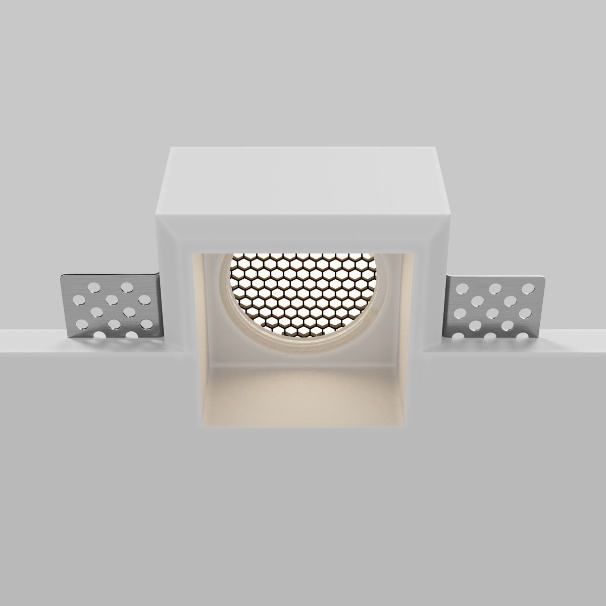 Встраиваемый светильник Maytoni Technical Gyps Modern DL131-GU10-01-W в Санкт-Петербурге