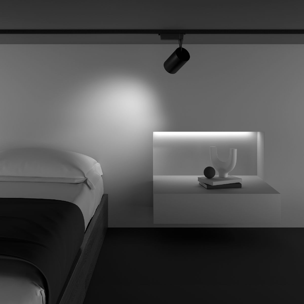 Трековый светильник Maytoni Technical Vuoro TR003-1-15W3K-M-B в Санкт-Петербурге